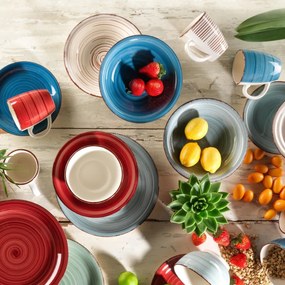 Mäser Sada 6 hrnčekov Bel Tempo, 380 ml, tmavošedáfarba