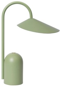 Ferm Living Stmievateľná LED lampa Arum Tea Green