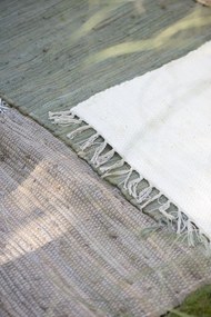 Ib Laursen Bavlnený behúň na podlahu Cream 120 × 60 cm