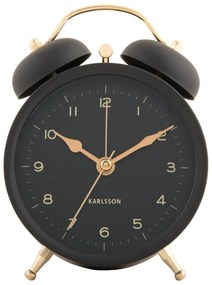 Budík ø 10 cm Classic Twin Bell – Karlsson