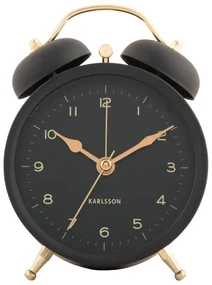 Budík ø 10 cm Classic Twin Bell – Karlsson