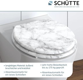Eisl Sanitär WC sedadlo MDF Soft Close Marmor Stone 80194