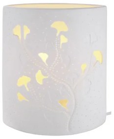 Keramické svietidlo white & gold GINKO