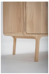 Komoda z masívneho dubového dreva so zásuvkou Gazzda Fawn