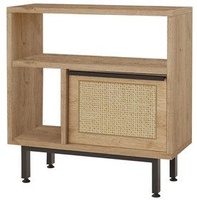 Príručný stolík Nimelo 5 (orech + dub) . Vlastná spoľahlivá doprava až k Vám domov. 1094788
