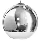 Industriálny luster Silver Ball 18