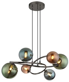 Globo 56142-6H - LED Luster na lanku RIHA 6xG9/3,5W/230V