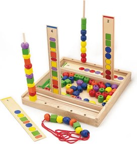 Edukačná hra Viga 56182 logické korálky