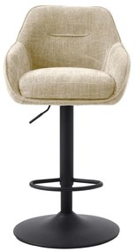 Otočná barová stolička s výškovým nastavením Avola (54850004), béžová