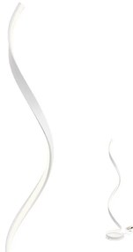 Redo 01-1797 - LED stmievateľná stojaca lampa TORSION LED/24W/230V biela