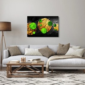 Obraz abstrakcie - Guľa (90x60 cm)