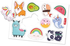 Obojstranná magnetická tabuľa s písmenami - 58 ks magnetov