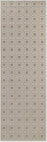 ELLE Decoration, Koberec behúň Perles 106191 Cream z kolekcie Elle, 80x240, béžová, obývacia izba