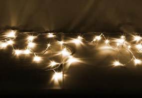 Nexos 38536 Vianočný svetelný dážď 600 LED teple biela - 11,9 m