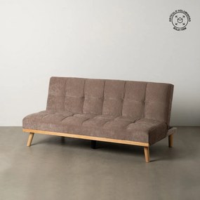 Hnedá ženilková rozkladacia pohovka 178 cm – Ixia