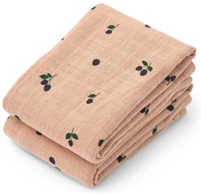 LIEWOOD Mušelínová plienka Mini Berry – set 2 ks
