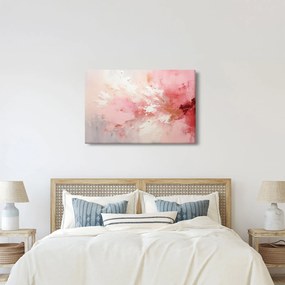Obraz - Ružový abstrakt (90x60 cm)