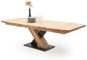 Jedálenský rozkladací stôl Mendoza B dub bianco Rozmer: 140 (220) x 90 x 78 cm