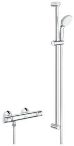 GROHE Precision Flow - Termostatická sprchová batéria so sprchovou súpravou, chróm 34842000