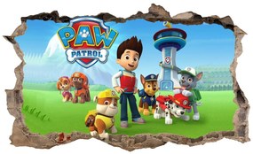 Nálepka na stenu Paw Patrol 47x77cm