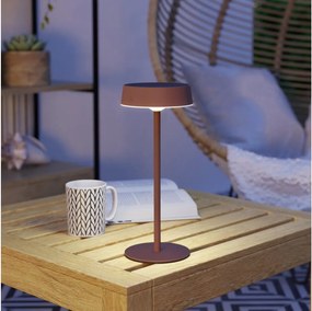 Eglo 75879-LED Stolná solárna nabíjateľná lampa SIMERI LED/3W/5V 1800mAh IP44 oranžová