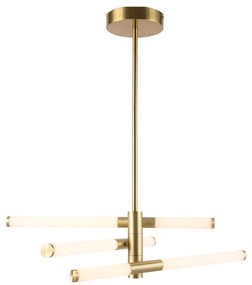 Maytoni MOD106PL-L28G3K - LED luster na tyči AXIS LED/28W/230V zlatý