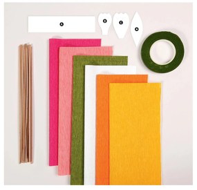 Kreatívna súprava – Kytica z krepového papiera