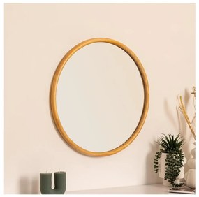 Atmosphera - Nástenné zrkadlo KIM pr. 55 cm kaučukovník