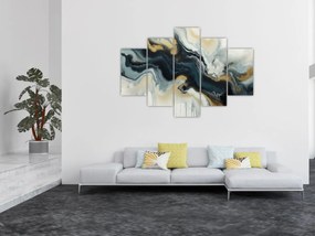 Obraz - Mramorovaná kresba (150x105 cm)