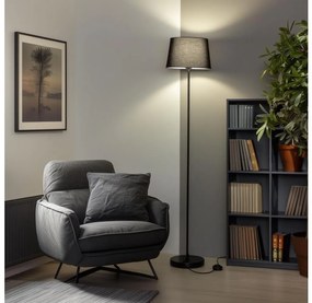 Brilagi - LED stojacia lampa CERIA 1xE27/40W/230V, priemer 30 cm, čierna