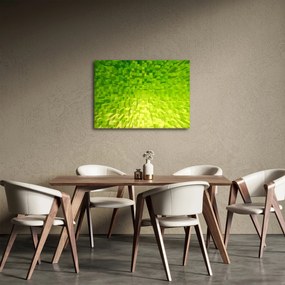 Obraz žltozelených kostičiek (70x50 cm)