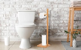 Držiak toaletného papiera KEFAS - bambus