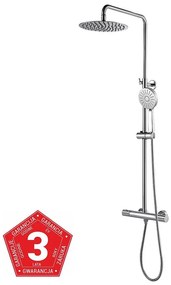 Xena Sprchový systém s funkciou dažďovej sprchy s termostatickým miešačom