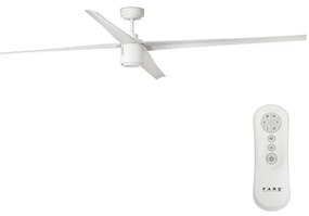 FARO 33494 - LED Stmievateľný stropný ventilátor ATTOS LED/20W/230V biela