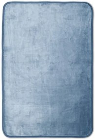 Kúpeľňový koberček Miami Viscose modrý - Výpredaj