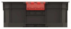 Prepravný box C, 52 × 32,7 × 12,5 cm, čierna
