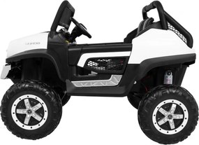 Ramiz Mercedes Benz Unimog elektrické autíčko pre deti biele