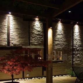 ECOLIGHT Zapustený LED záhradný reflektor EC79018 pre GU10 žiarovku