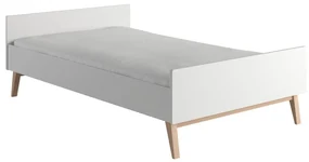 Biela detská posteľ 120x200 cm Swing – Pinio