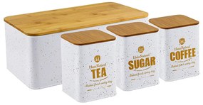 Haus Roland Chlebník + 3 dózy, biely, zlatý