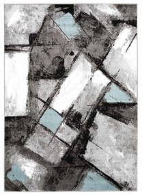 Dekorstudio Moderný koberec MODA SOFT sivo modrý 1135 Rozmer koberca: 80x300cm
