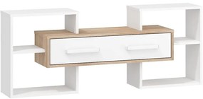 Polička 1D Rio-15 sonoma svetlý/biely