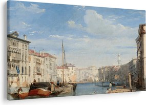 Obraz - Richard Parkes Bonington, The Grand Canal, reprodukcia (90x60 cm)