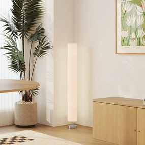 HOMCOM Moderný Stojací Lampa do Obývacej Izby a Spálne 120 cm Biela | Aosom