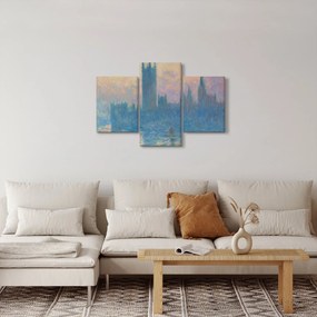 Obraz - Claude Monet, The Houses of Parliament, Sunset, reprodukcia (90x60 cm)