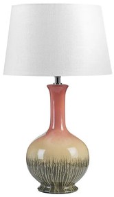 Keramická stolná lampa viacfarebná NIZAO Beliani