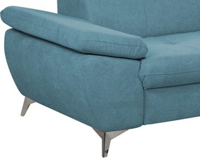 Dvojsedák Gisele, modrá látka