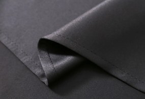 Čierny záves OXFORD 140x250 cm Zavesenie: Kovové krúžky