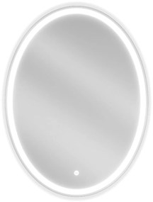 Mexen Elz, LED kúpeľňové zrkadlo s podsvietením 60 x 80 cm, 6000K, ochrana proti zahmlievaniu, 9802-060-080-611-00