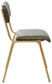 Jedálenská stolička LUMBAR zelená 863412